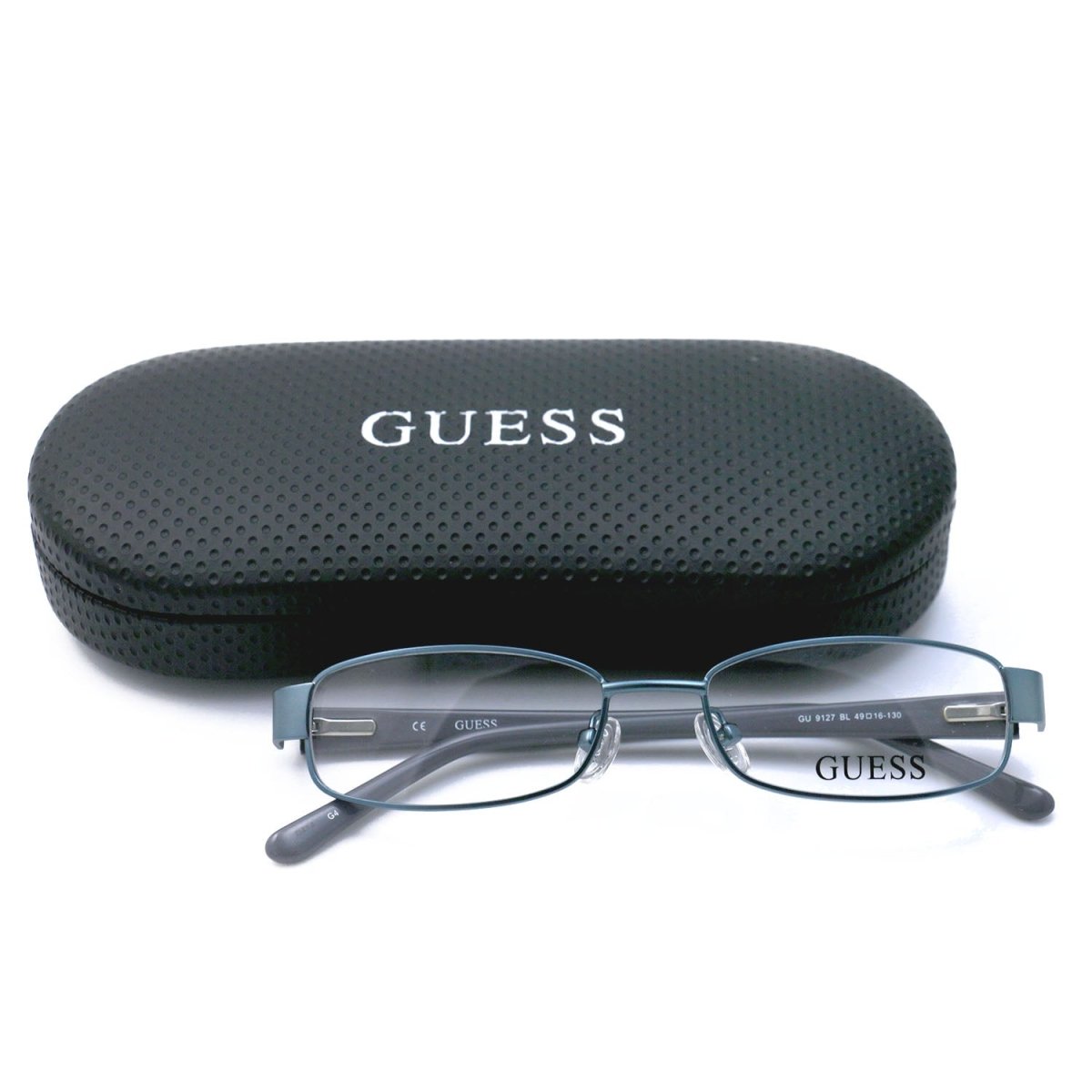 Guess Women GU9127 BL Metallic Blue 49 16 130 Full Rim Rectangle - MegafashionMonturas