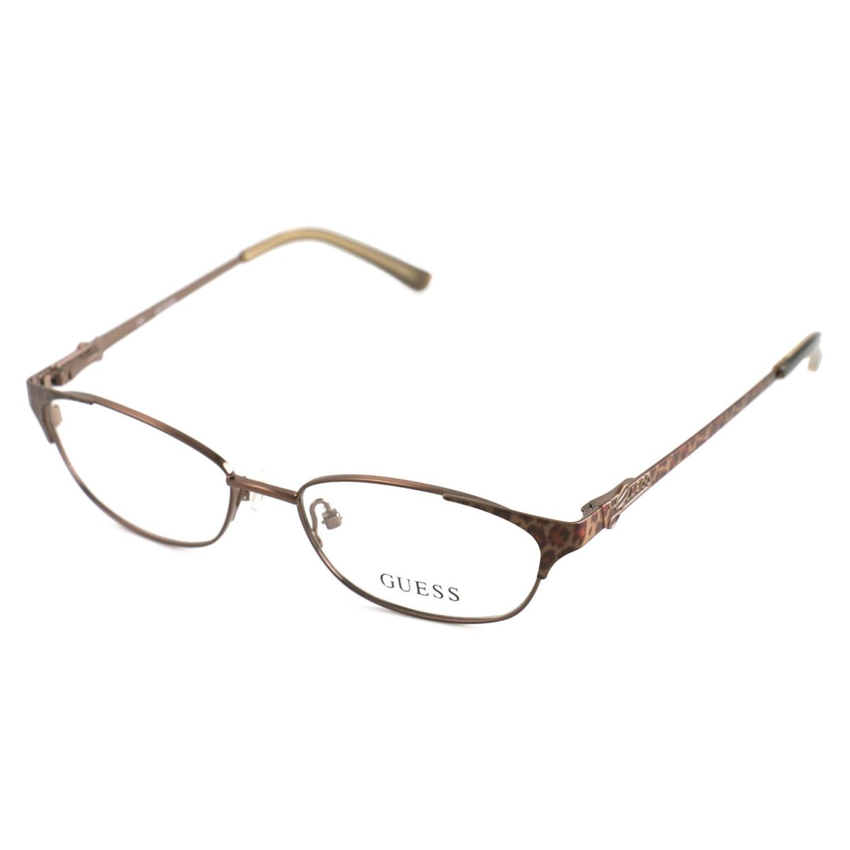 Guess Womens GU 2301 BRN Brown 51 16 135 Full Rim Oval - MegafashionMonturas