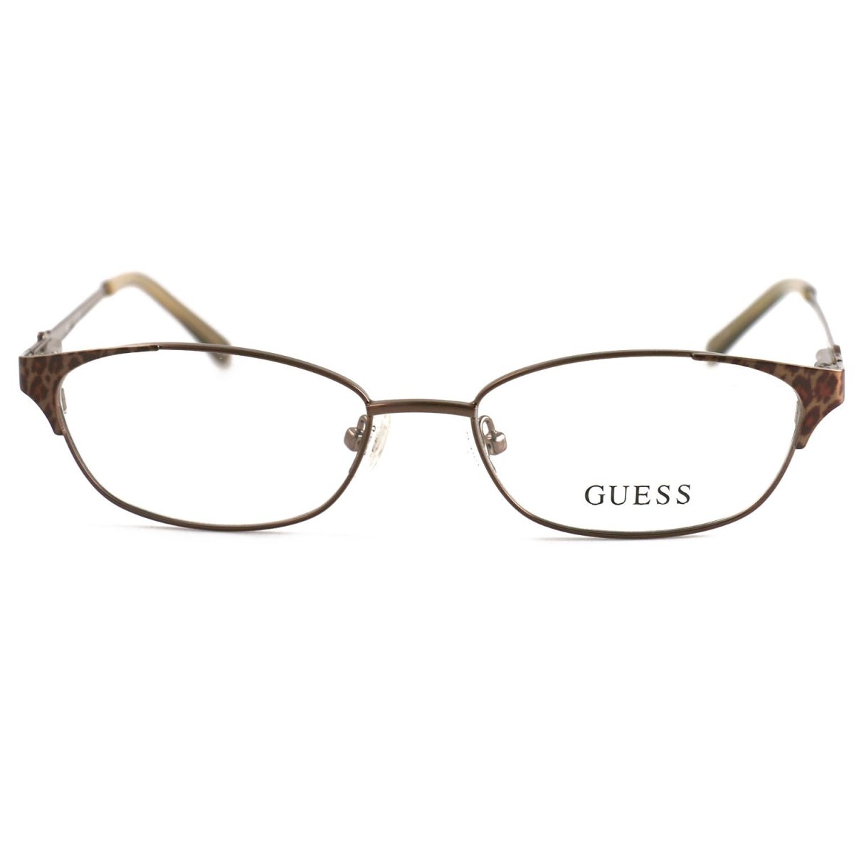 Guess Womens GU 2301 BRN Brown 51 16 135 Full Rim Oval - MegafashionMonturas