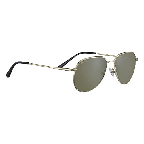 Haywood Shiny Light Gold - Mineral Polarized 555nm - MegafashionSunglasses