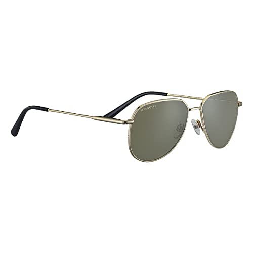 Haywood Small Shiny Light Gold - Mineral Non Polarized 555nm - MegafashionSunglasses