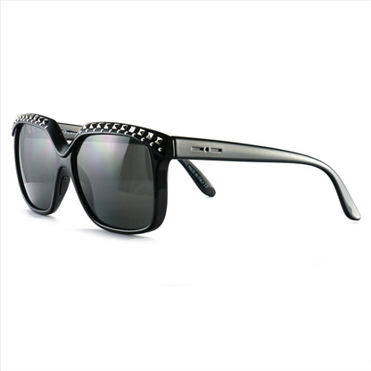 Italia Independent Womens Sunglasses II0919 GR Black/Silver 57 12 141 - MegafashionSunglasses