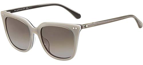 Kate Spade New York Women's Giana/G/S Cat Eye Sunglasses, Grey, 54mm, 19mm - MegafashionSunglasses