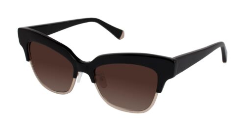 Kate Young For Tura Women Sunglasses K511 BLK Cat Eye Black 52 - 17 - 140 - MegafashionSunglasses