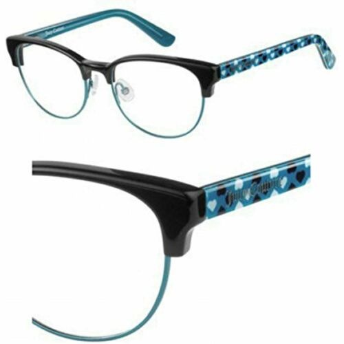 Kids Frame JUICY COUTURE Eyeglasses 928 0ETJ Black Teal 45 16 120 - MegafashionMonturas