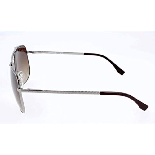 Lacoste Men Sunglasses L188S 035 Light Gunmetal/Brown Gradient Aviator 100%UV - MegafashionSunglasses