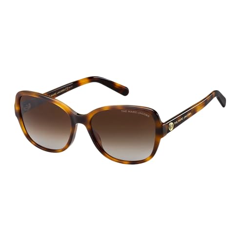 Marc Jacobs 528/S Sunglasses - Havana Gold Brown Gradient Polz Cat Eye 58mm New & Authentic - megafashion11Sunglasses