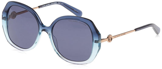 Marc Jacobs Geometric Ladies Sunglasses MARC 581/S 0ZX9/KU 55 - megafashion11Sunglasses