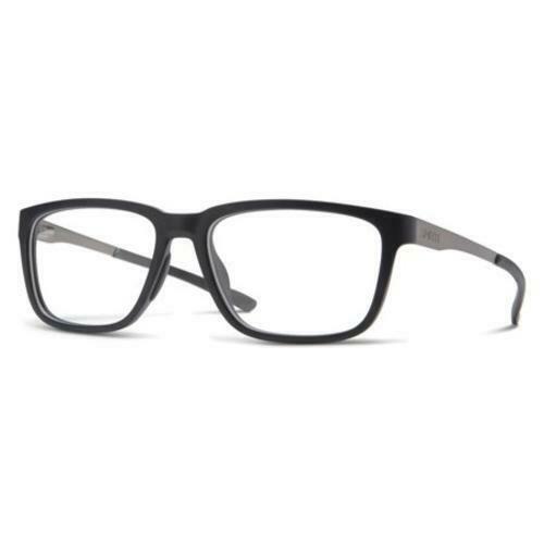 Men Eyeglasses Smith Full Rim Rectangle Matte Black 55 - 17 - 140 - MegafashionMonturas