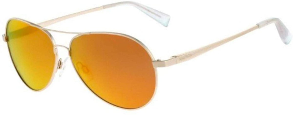 Nautica Womens Sunglasses N5110S 717 Gold 59 13 140 Polarized - MegafashionSunglasses