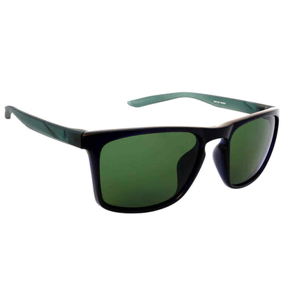 Nike Green Rectangular Unisex Sunglasses NIKE SKY ASCENT DQ08 556 55 - MegafashionSunglasses