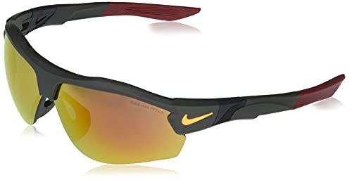 Nike Show X3 Rectangular Sunglasses, Matte Sequoia, 72/9/130 - MegafashionSunglasses