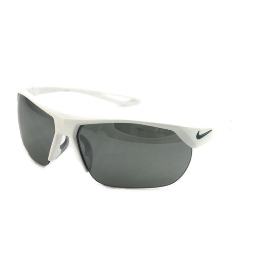 Nike Trainer S Unisex Sunglasses NIKE EV1063 100 White 63 13 120 Semi Rimless - MegafashionSunglasses