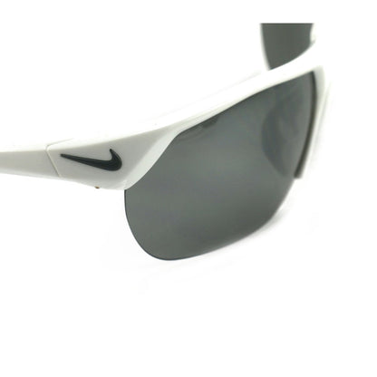 Nike Trainer S Unisex Sunglasses NIKE EV1063 100 White 63 13 120 Semi Rimless - MegafashionSunglasses