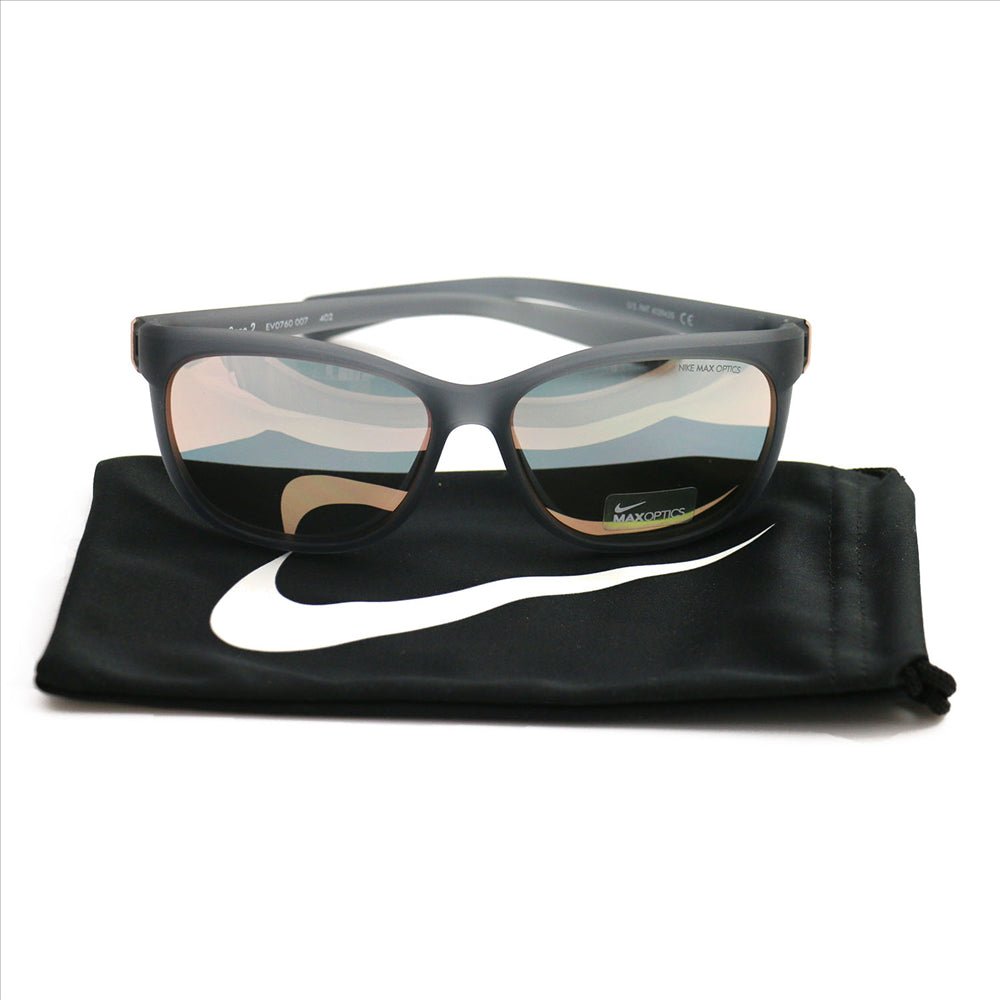 Nike Womens Sunglasses Gaze 2 R EV0760 007 Matte Crystal Dark Grey 58 15 135 - MegafashionSunglasses