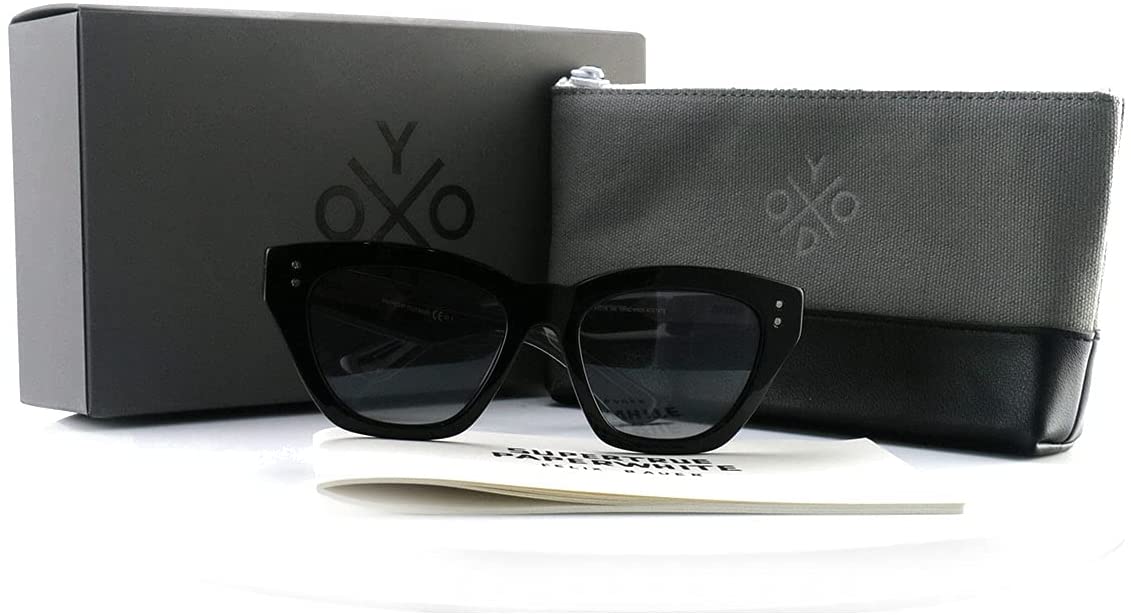 OXYDO Womens Sunglasses OX1085 FB GD7 Black/White Palm 51 18 145 - MegafashionSunglasses