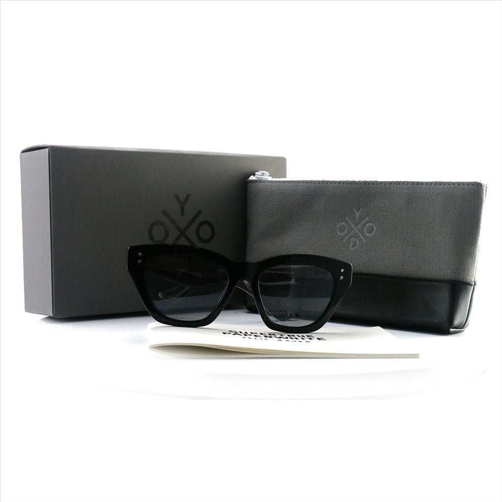 OXYDO Womens Sunglasses OX1085 FB GD7 Black/White Palm 51 18 145 - MegafashionSunglasses