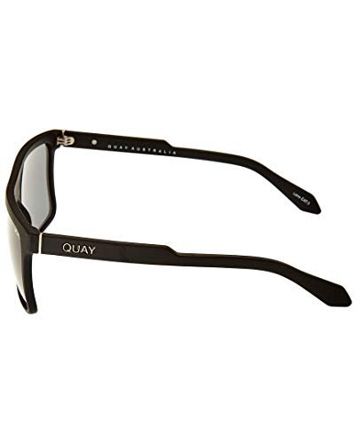 QUAY AUSTRALIA Let It Run Matte Black/Smoke One Size - MegafashionSunglasses