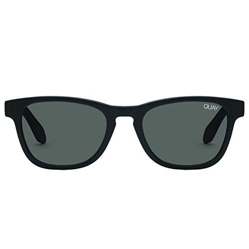 QUAY Sunglasses WIRED BLACK/SMOKE POLARIZED - MegafashionSunglasses