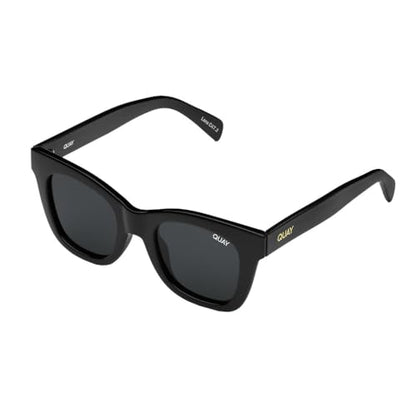 Quay Women's After Hours Sunglasses, Black/Smoke Polarized - MegafashionSunglasses