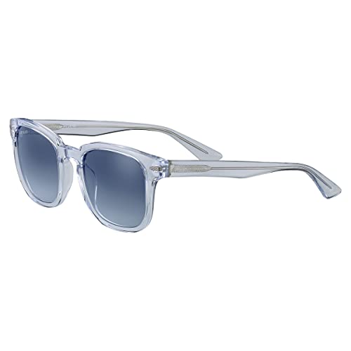 Serengeti Ethan Square Sunglasses, Shiny Crystal, Medium - megafashion11Sunglasses