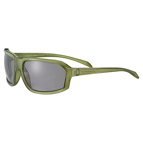 Serengeti Hext Sunglasses (Shiny Milky Khaki - Saturn Polarized Smoke) - MegafashionSunglasses