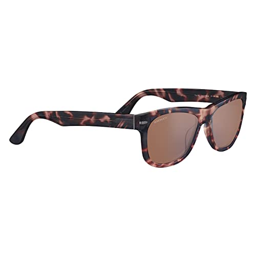 Serengeti Men's FOYT Large Square Sunglasses, Shiny Tortoise Havana - megafashion11Sunglasses