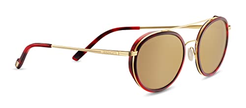 Serengeti SunglassesGeary Bold Gold Red Streaky Acetate - MegafashionSunglasses