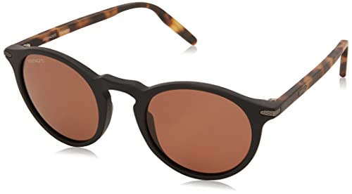 Serengeti Unisex Raffaele Sunglasses, Matte Black Small - Medium - MegafashionSunglasses