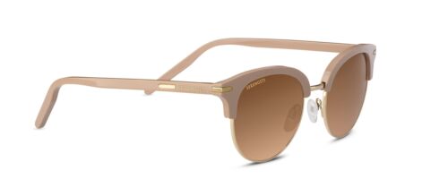 Serengeti Women Sunglasses Lela 8940 Shiny Rose/Shiny Gold Pink Polarized Gradi - MegafashionSunglasses