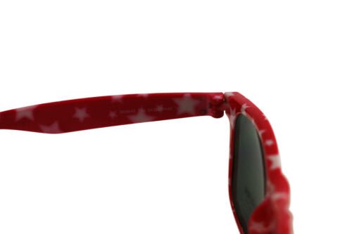 Skechers Sunglasses for Girls SE6042S 74A Rectangle Red w/stars 100%UV 54 20 140 - MegafashionSunglasses