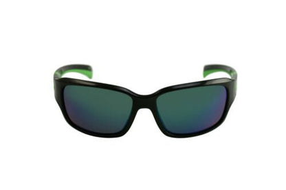 Skechers Sunglasses for Men SE5104S BLK3P Wrap Black/Green Mirrored Polarized - MegafashionSunglasses