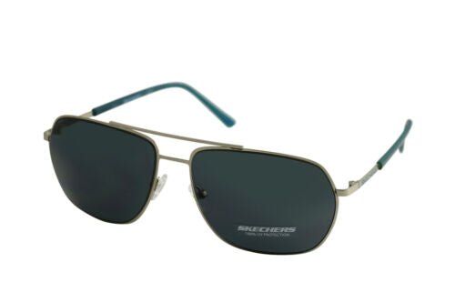 Skechers Sunglasses for men SE6026S 11A Aviator Silver/Grey 100%UV 60 16 140 - MegafashionSunglasses