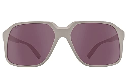 SPY Sunglasses Hot Spot Matte Misty Gray - Merlot - MegafashionSunglasses