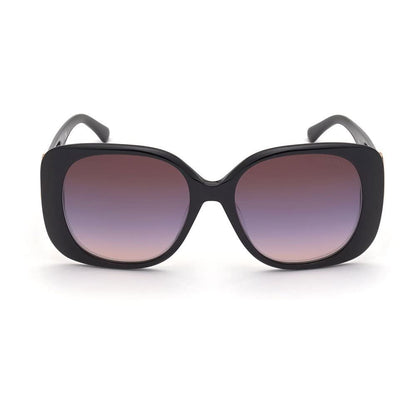 Sunglasses Guess By Marciano GM 0815 01Z Shiny Black/Gradient Or Mirror Violet - MegafashionSunglasses