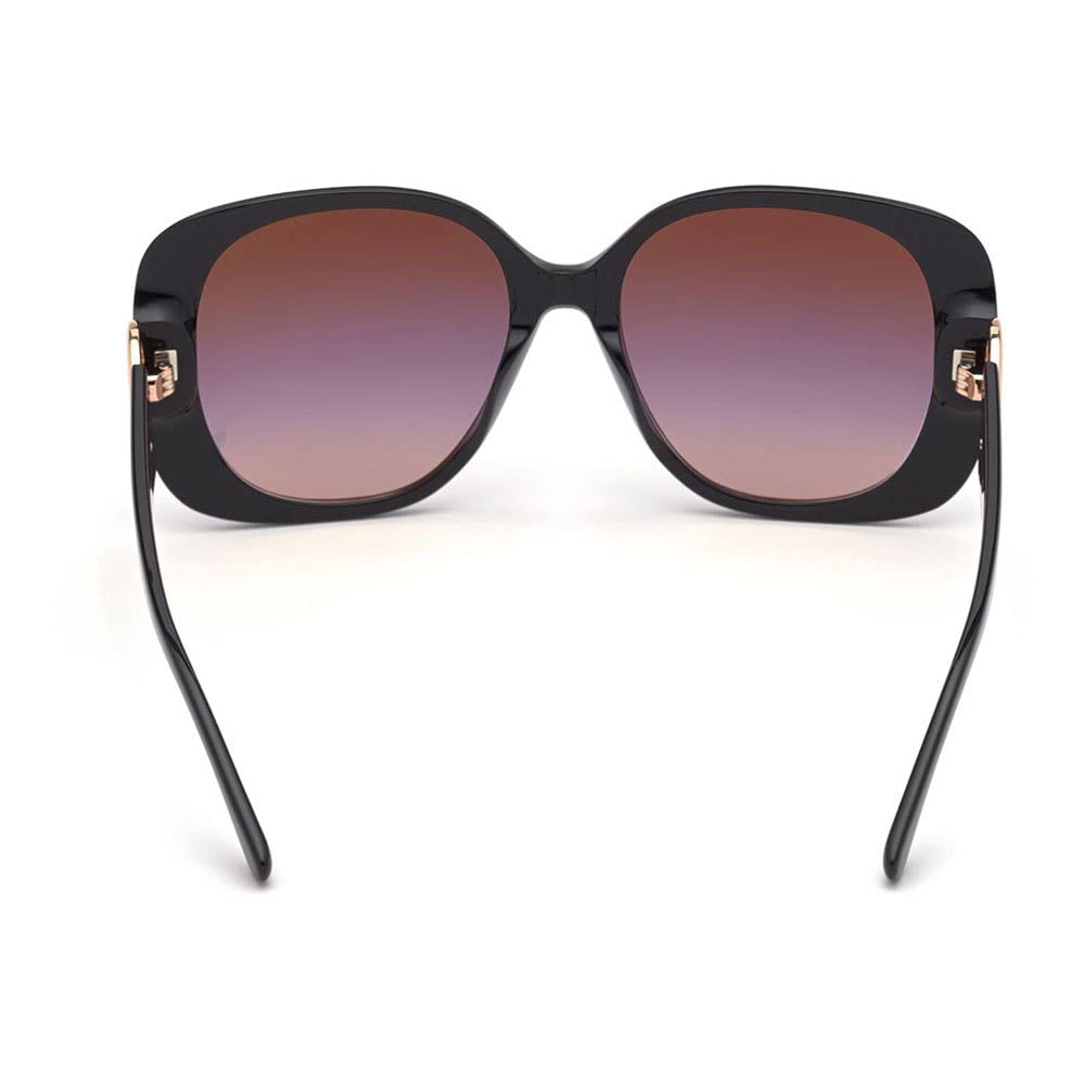 Sunglasses Guess By Marciano GM 0815 01Z Shiny Black/Gradient Or Mirror Violet - MegafashionSunglasses