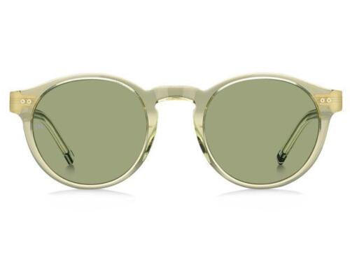 TOMMY HILFIGER Men/Women Sunglasses TH 1795/S 0FT4 Oval Honey Gold/Green Solid - MegafashionSunglasses