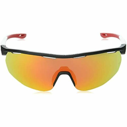 Under Armour Men UA 0003/G/S Special Shape Sunglasses Matte Black White/Infrared - MegafashionSunglasses