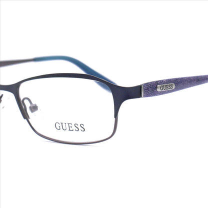 Guess Eyeglasses Womens GU2424 PUR Metallic Purple 51 15 135 Frames Oval