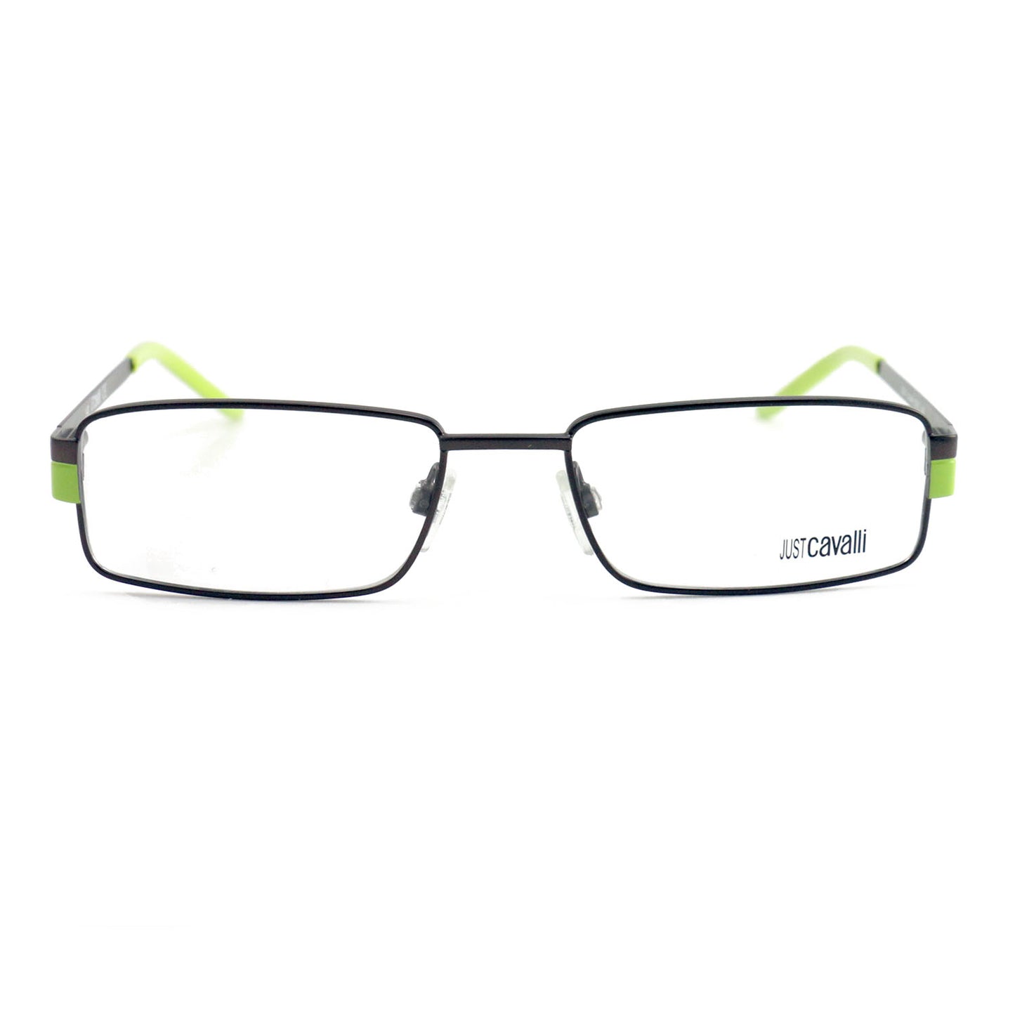 Just Cavalli Men Eyeglasses JC 291 049 Black/Green 52 17 140 Frames Rectangle