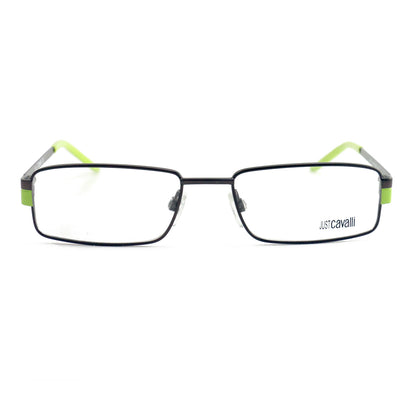 Just Cavalli Men Eyeglasses JC 291 049 Black/Green 52 17 140 Frames Rectangle