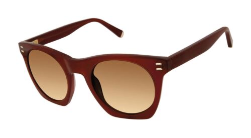 Kate Young For Tura Women Sunglasses K550 BRN Round Brown 50-23-140