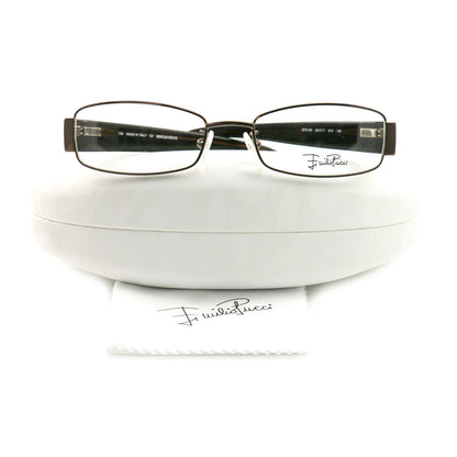 Emilio Pucci Womens Eyeglasses EP2136 210 Bronze/Horn 50 17 135 Rectangle