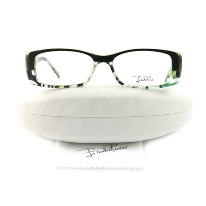 Emilio Pucci Womens Eyeglasses Frames EP2651 024 Green 50 15 135 Rectangle