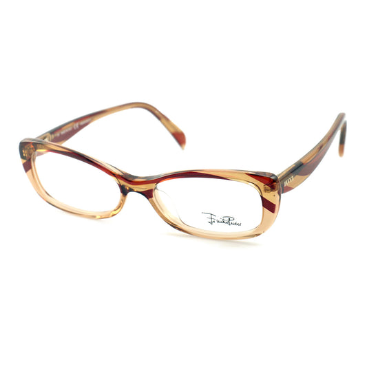 Emilio Pucci Womens Eyeglasses EP2687 207 Chestnut 51 16 135 Frames Cat Eye