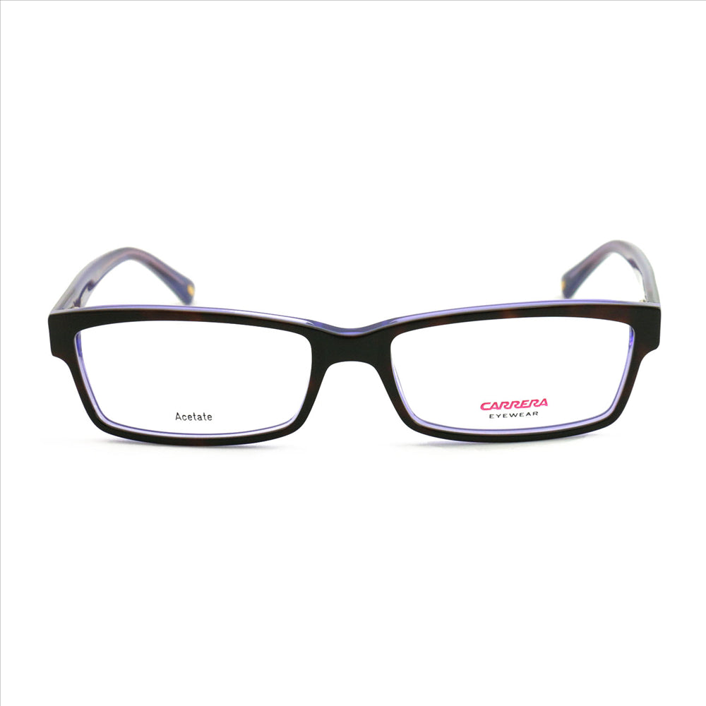 Carrera Womens Eyeglasses Havana/Violet Rectangle CA 6171 HCW Frames 54 16 135