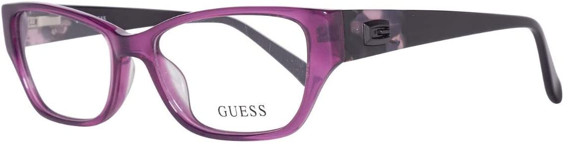 Guess Womens Eyeglasses GU 2408 O24 Purple/Black 52 16 140 Frames Rectangle