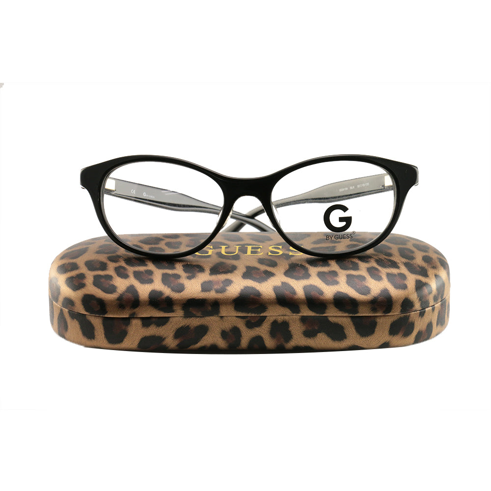 G by Guess Womens Eyeglasses GU 104 BLK Black 52 18 135 Frames Cat Eye