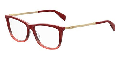 Moschino Eyeglasses Frames For Womens 522 0C9A Red with Demo Lens 52-17-145