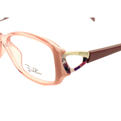 Emilio Pucci Womens Eyeglasses EP2675 651 Pink 53 15 120 Frames Rectangle